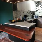 Kitchen renovation in Wynnum solid timber benches