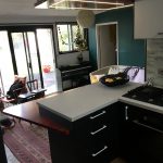 Kitchen renovation in Wynnum solid timber benches