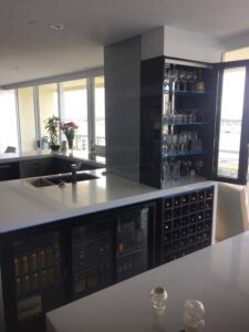 New bar cabinets